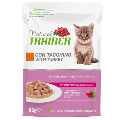 Natural Trainer Cat Kitten Busta 85g