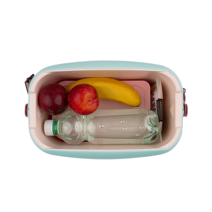 Cooler bag celeste - lilla pop 6l