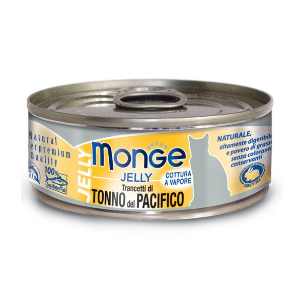 Monge Cat Jelly Tranci Di Tonno 80gr
