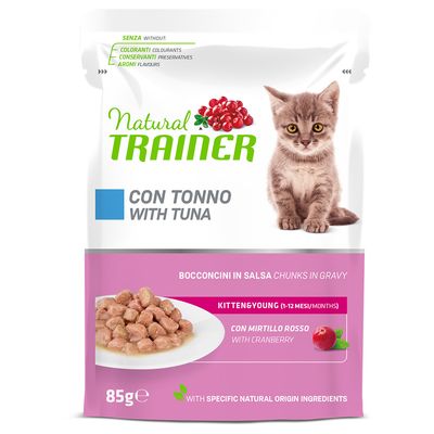 Natural Trainer Cat Kitten Busta 85g