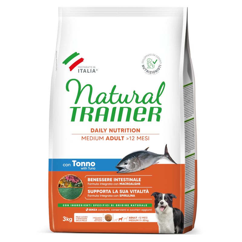 Natural Trainer Dog Med Adult 3 Kg