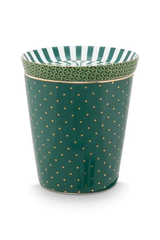 Mug Tea Tip Pois Verde