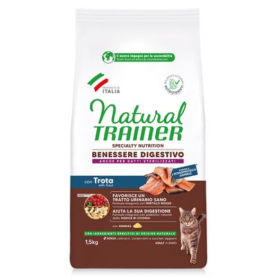 Natural Trainer Cat Sensitive No Grain Trota