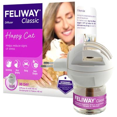 Feliway classic diffusore + ricarica 48 ml 1 mese
