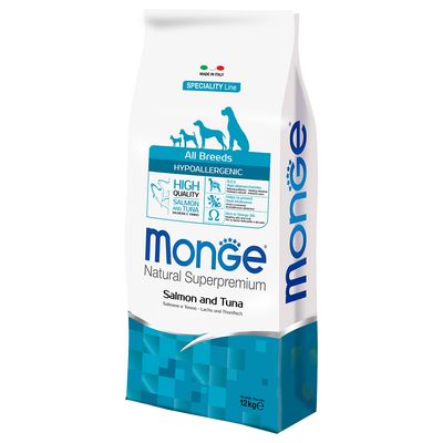 Monge Dog Hypoallergenic Salmone & Tonno