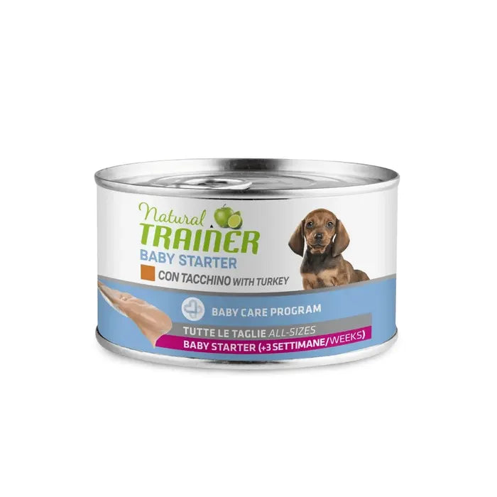 Natural Trainer Dog Natural Trainer Allsize Baby Starter Tacchino 140g