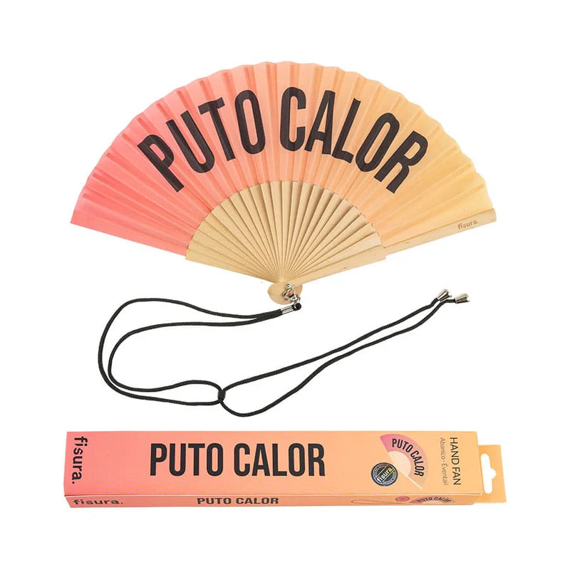 Ventaglio “puto calor” sunset gradient