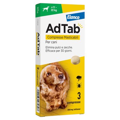 Adtab Compresse Masticabili Cani 11 - 22 Kg