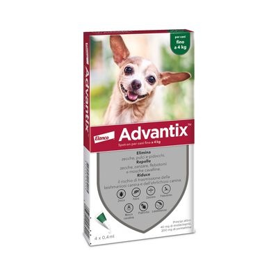 Advantix Spot-On Fino 4Kg