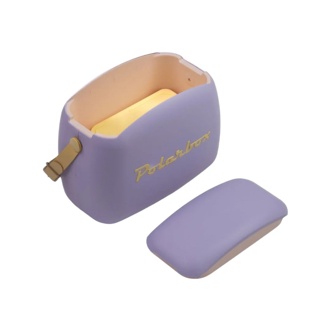 Cooler bag lilla - giallo pop 6l