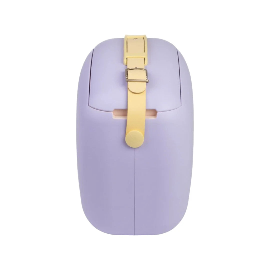 Cooler bag lilla - giallo pop 6l