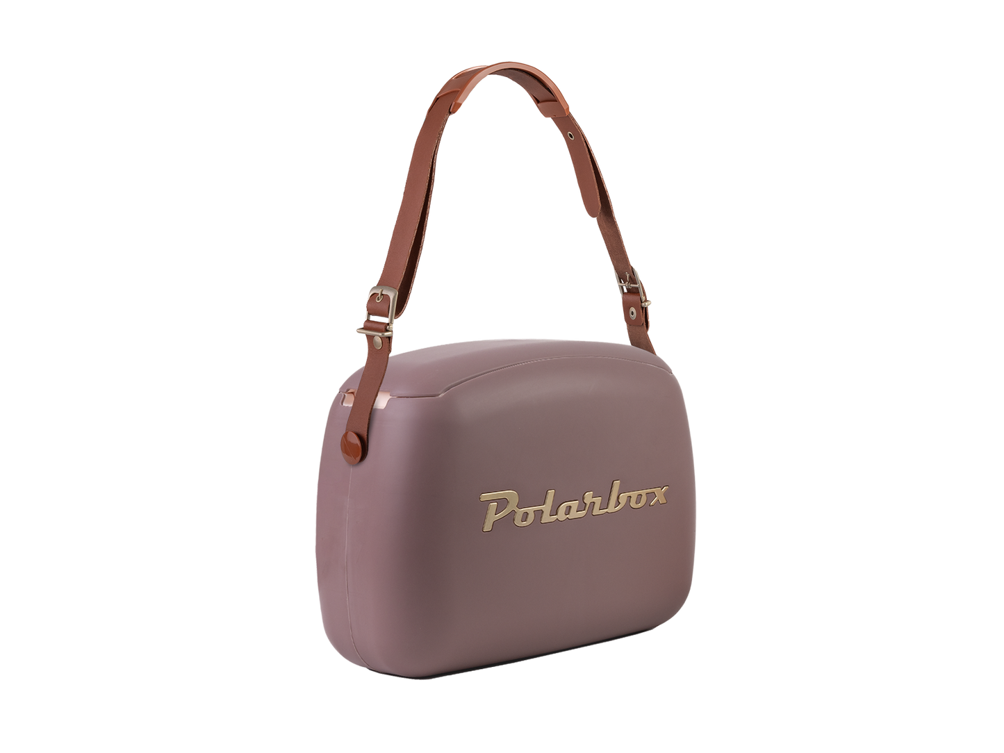 Cooler bag mauve - gold 6l