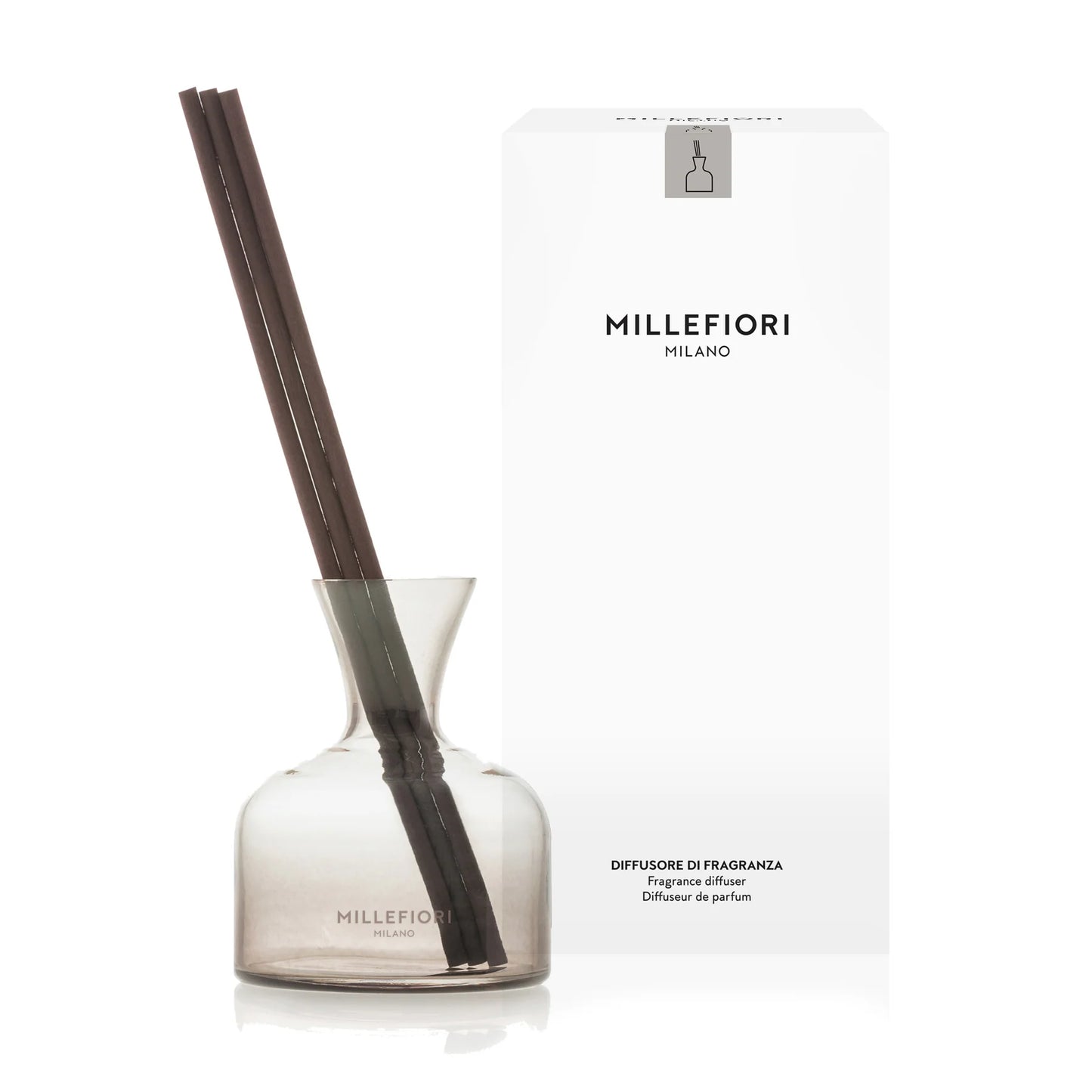 Diffusore Di Fragranza In Vetro Vase Tortora