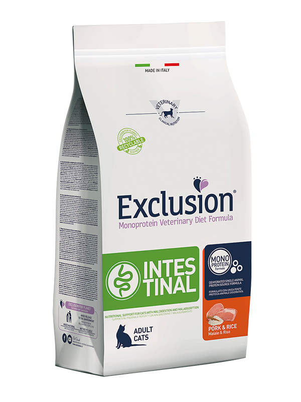 Exclusion Cat Intestinal Maiale & Riso
