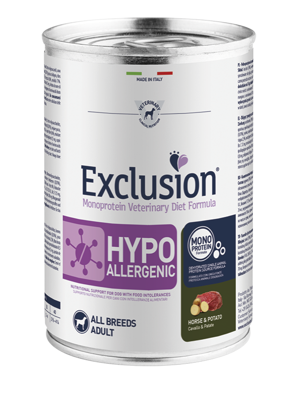 Exclusion Dog Hypoallergenic Cavallo & Patate