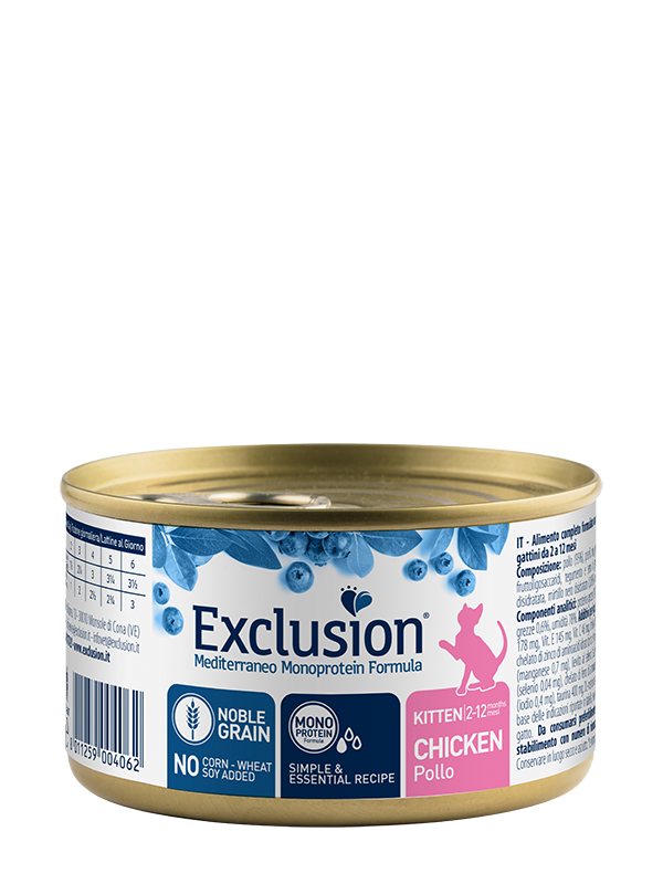 Exclusion Mediterraneo Cat Kitten Pollo