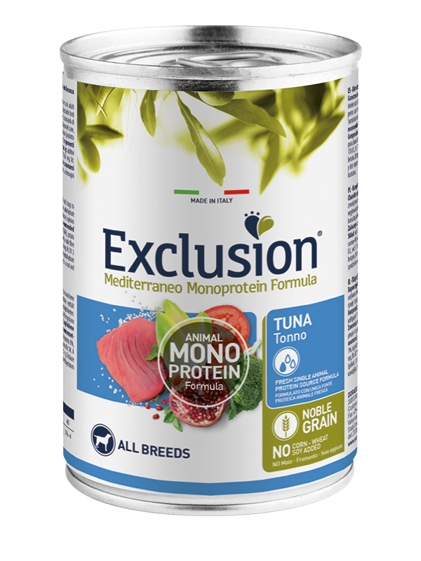 Exclusion Mediterraneo Dog Adult Tonno