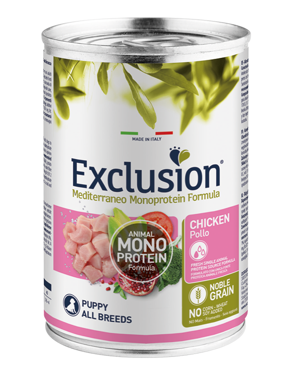 Exclusion Mediterraneo Dog Puppy Pollo