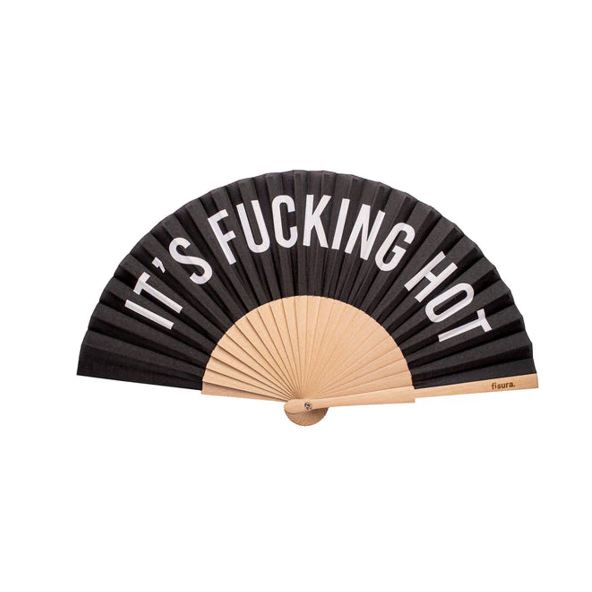 Ventaglio “fucking hot” black