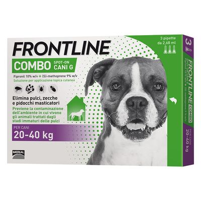 Frontline Combo Spot-On Cani Grandi 20-40 Kg
