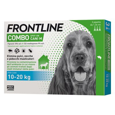 Frontline Combo Spot-On Cani Medi 10-20 Kg