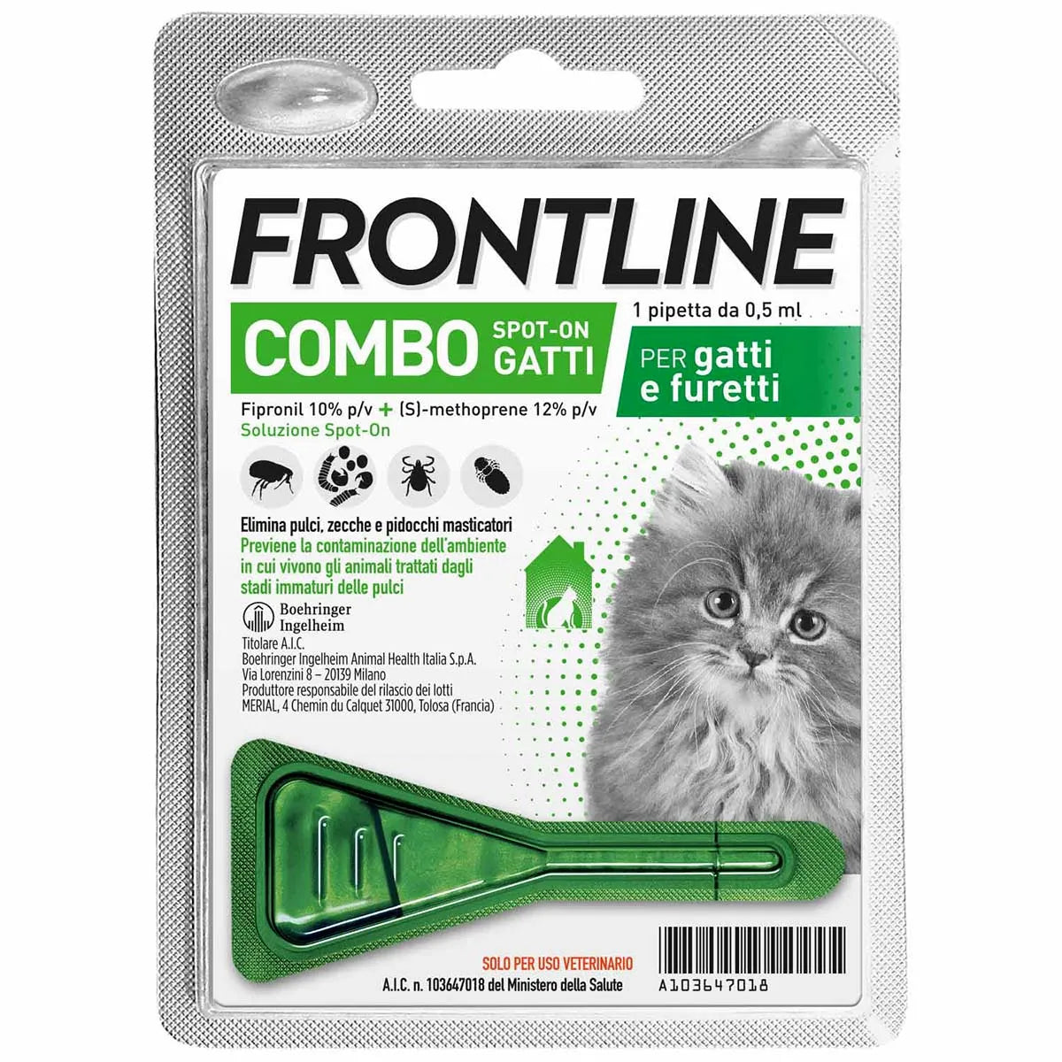 Frontline Combo Spot-On Gattini
