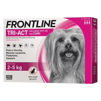 Frontline Tri-Act Spot-On 2-5 Kg