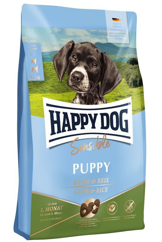 Happy Dog Puppy Sensitive Agnello & Riso