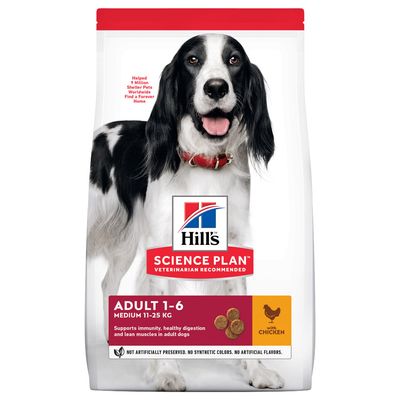 Hill'S Science Plan Adult Medium Pollo