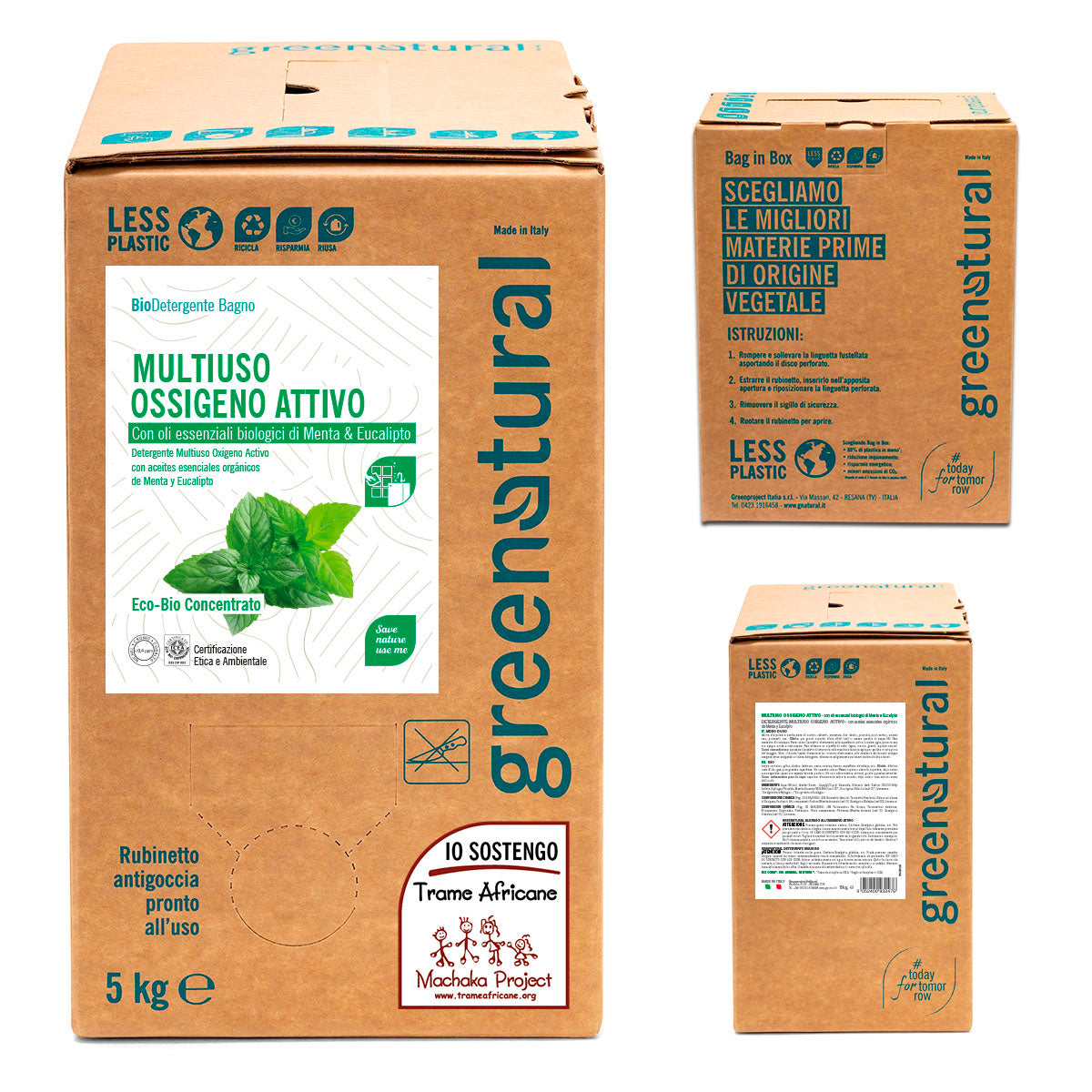GN Multiuso Ossigeno Attivo Menta & Eucalipto - eco - Ricarica