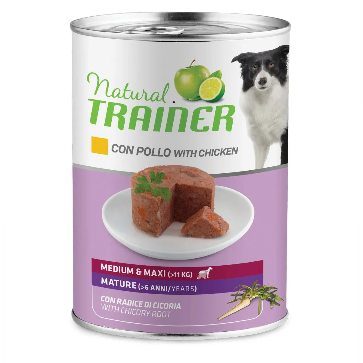 Natural Trainer Dog Med&Maxi Mature Pollo 400 G