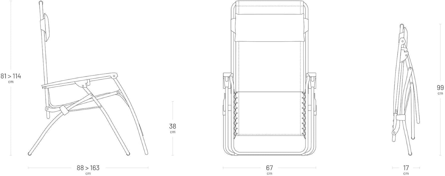 Poltrona pieghevole Rt2 Batyline® Ciel
