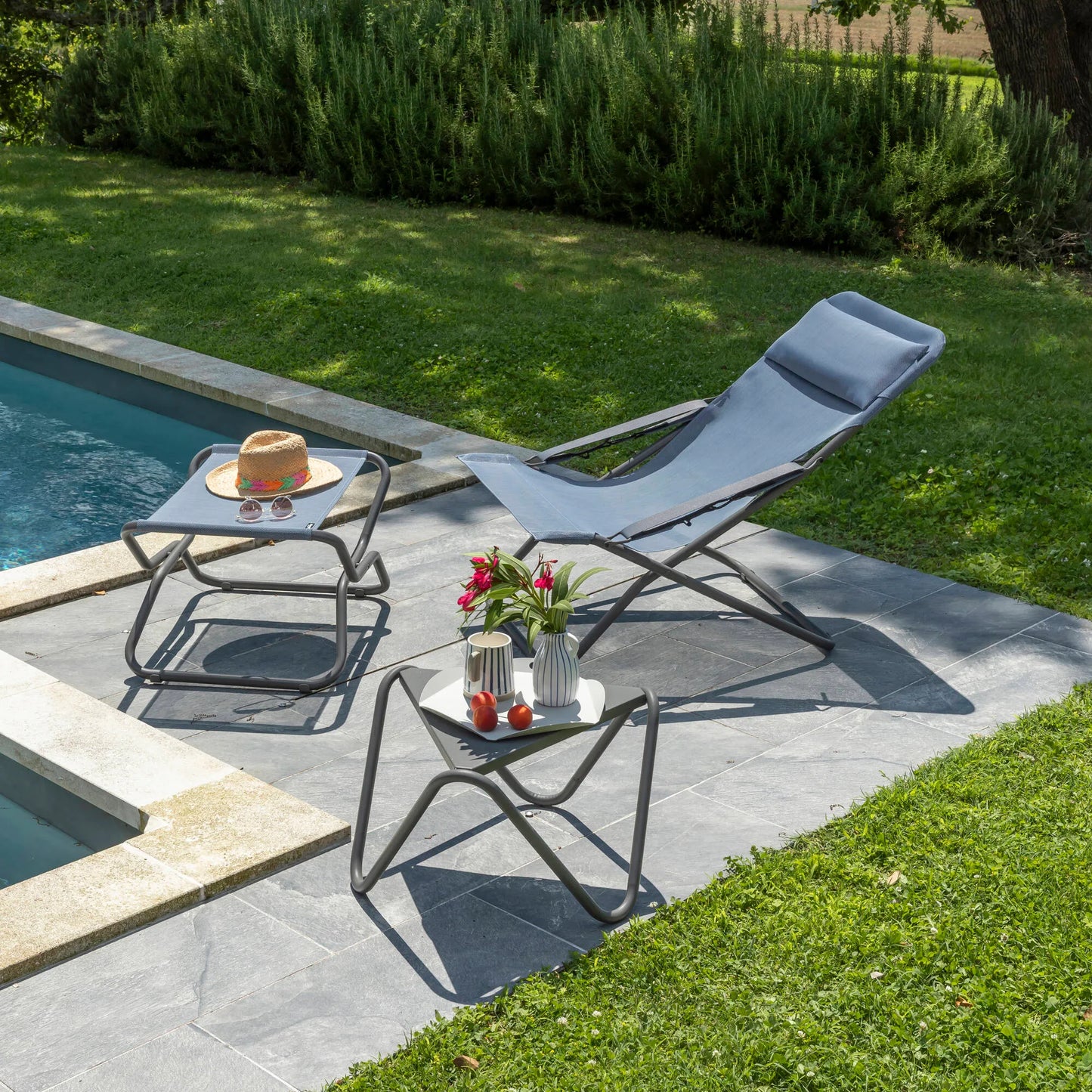 Sedia a sdraio pieghevole multi-posizione Transabed Batyline® Ocean Ii 9870