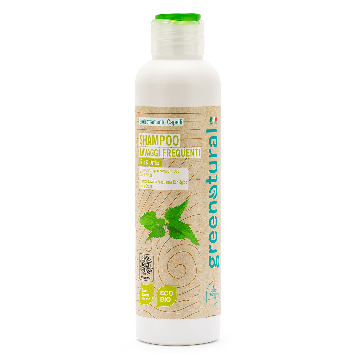 Shampoo Lavaggi Frequenti Lino & Ortica - ecobio