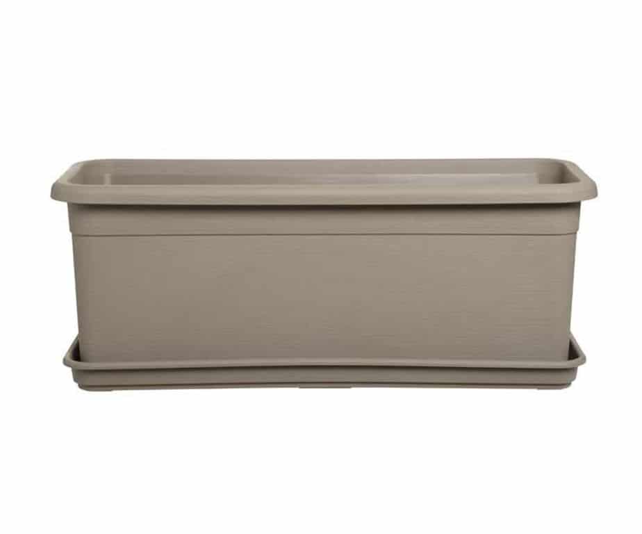 Sottocassetta Decor Fioriera Cm.82 Tortora