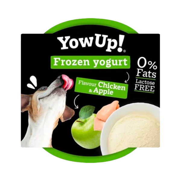 YOWUP frozen yogurt chicken & apple 110gr