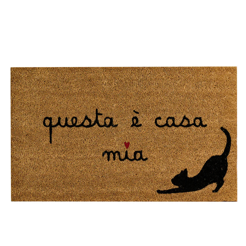 Zerbino Questa E' Casa Mia Gatto