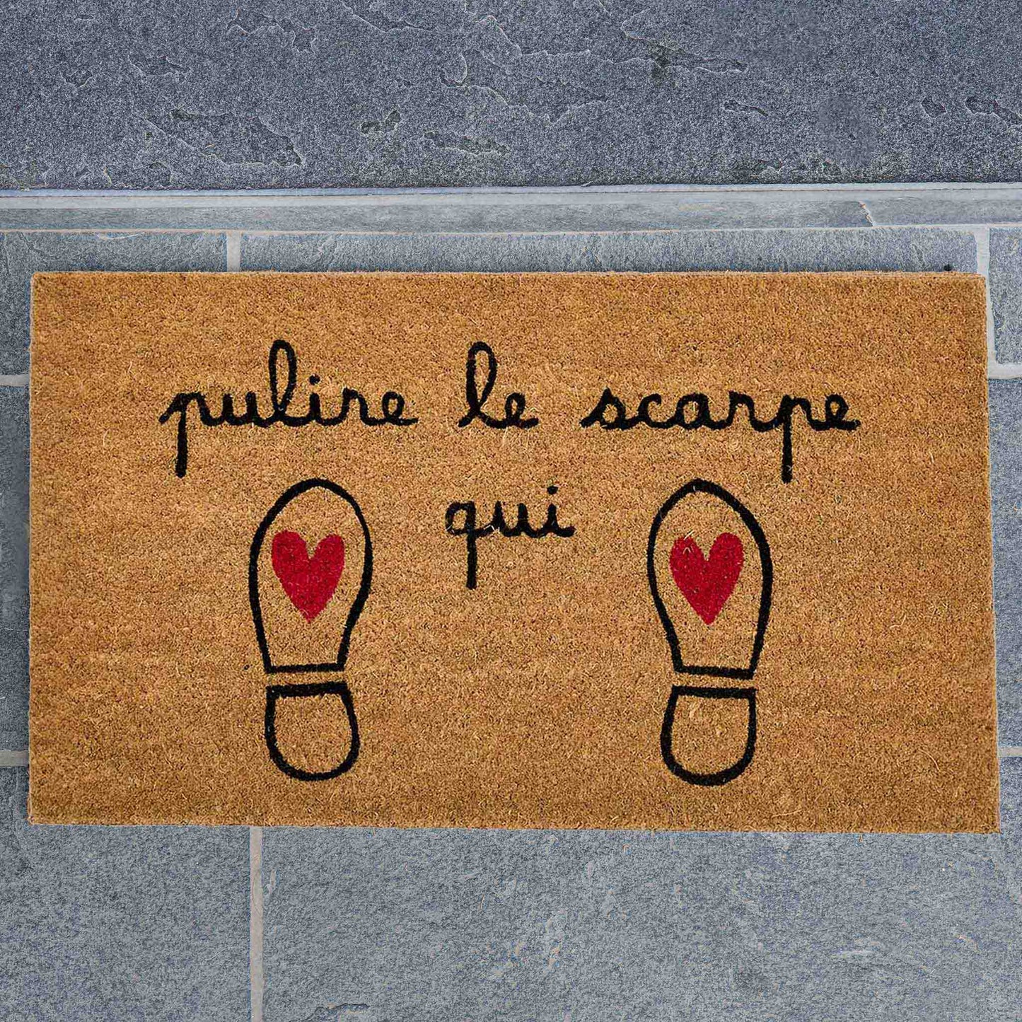 Zerbino Pulire Le Scarpe Qui