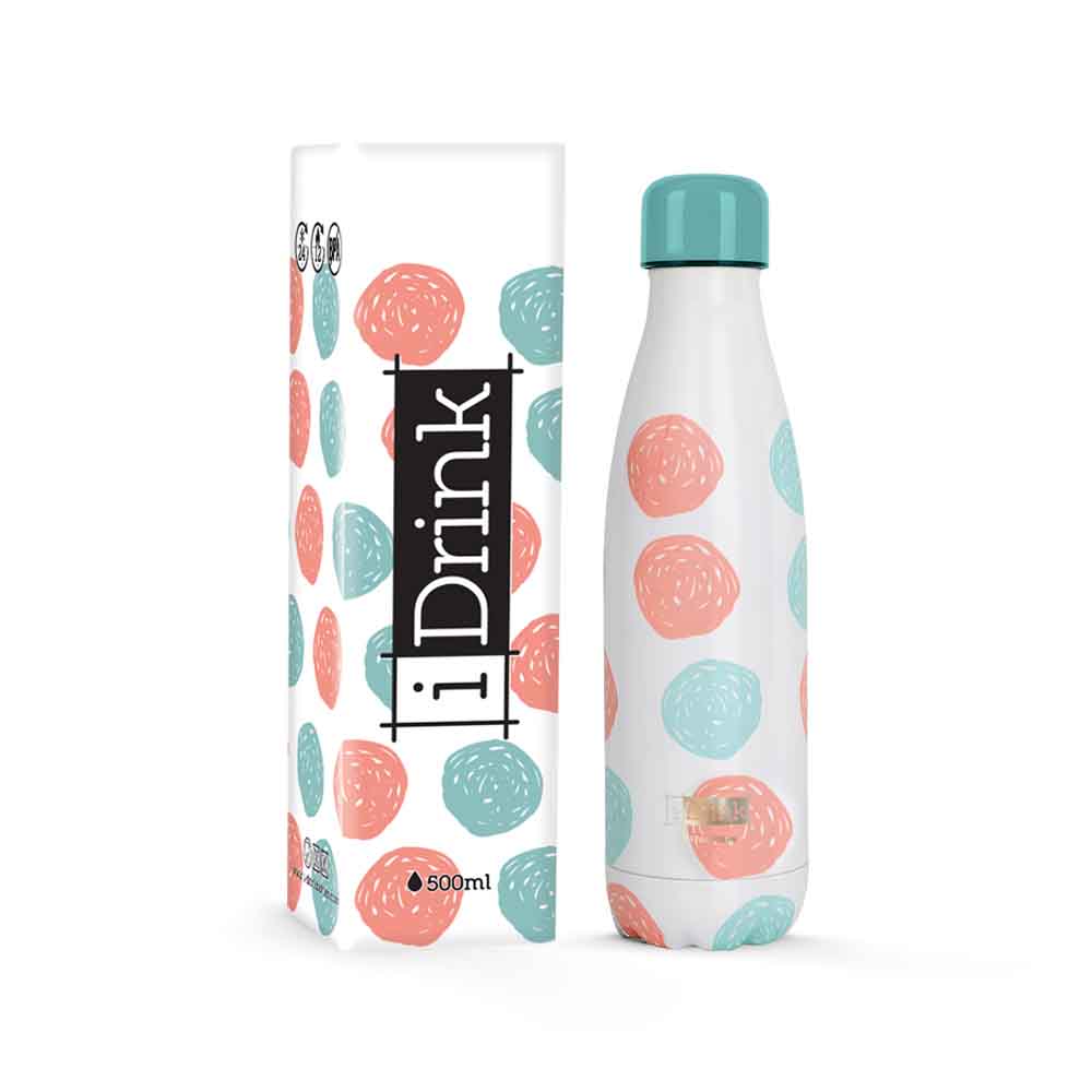 Bottiglia Termica Cerchi Pastello