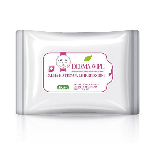 Natural Derma Pet Salviette Derma Wipe