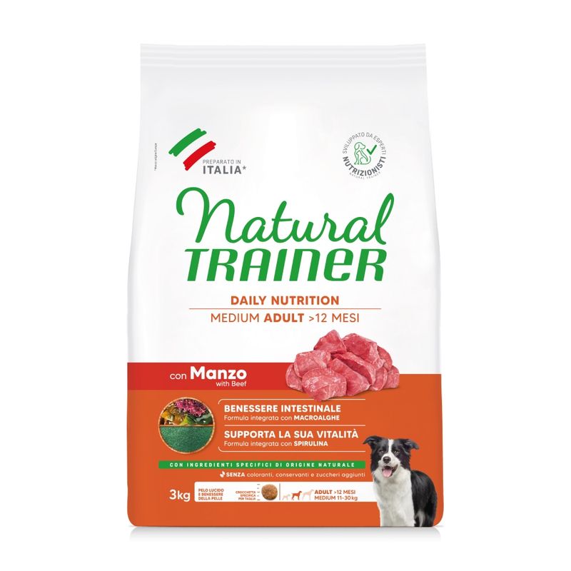Natural Trainer Dog Med Adult 3 Kg