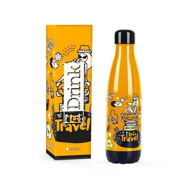 Bottiglia Termica Travel Doodle