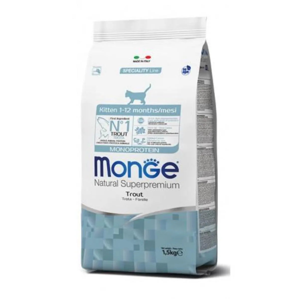 Monge Cat Kitten Monoproteico Trota