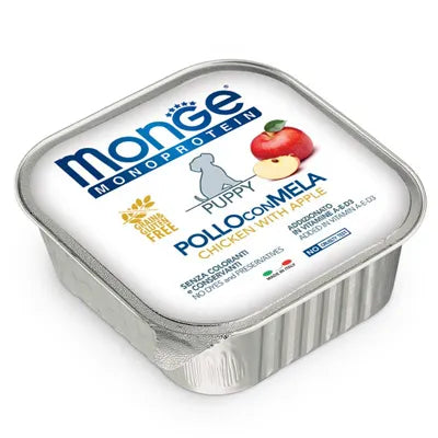 Monge Dog Monoproteico Junior Pollo/Mela 150gr