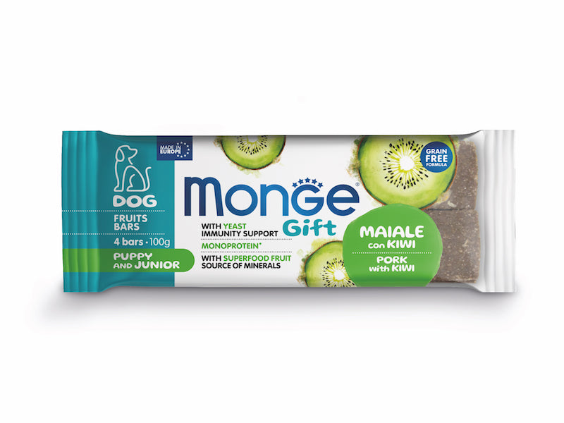 Monge Snack Dog Puppy Maiale Kiwi 100gr