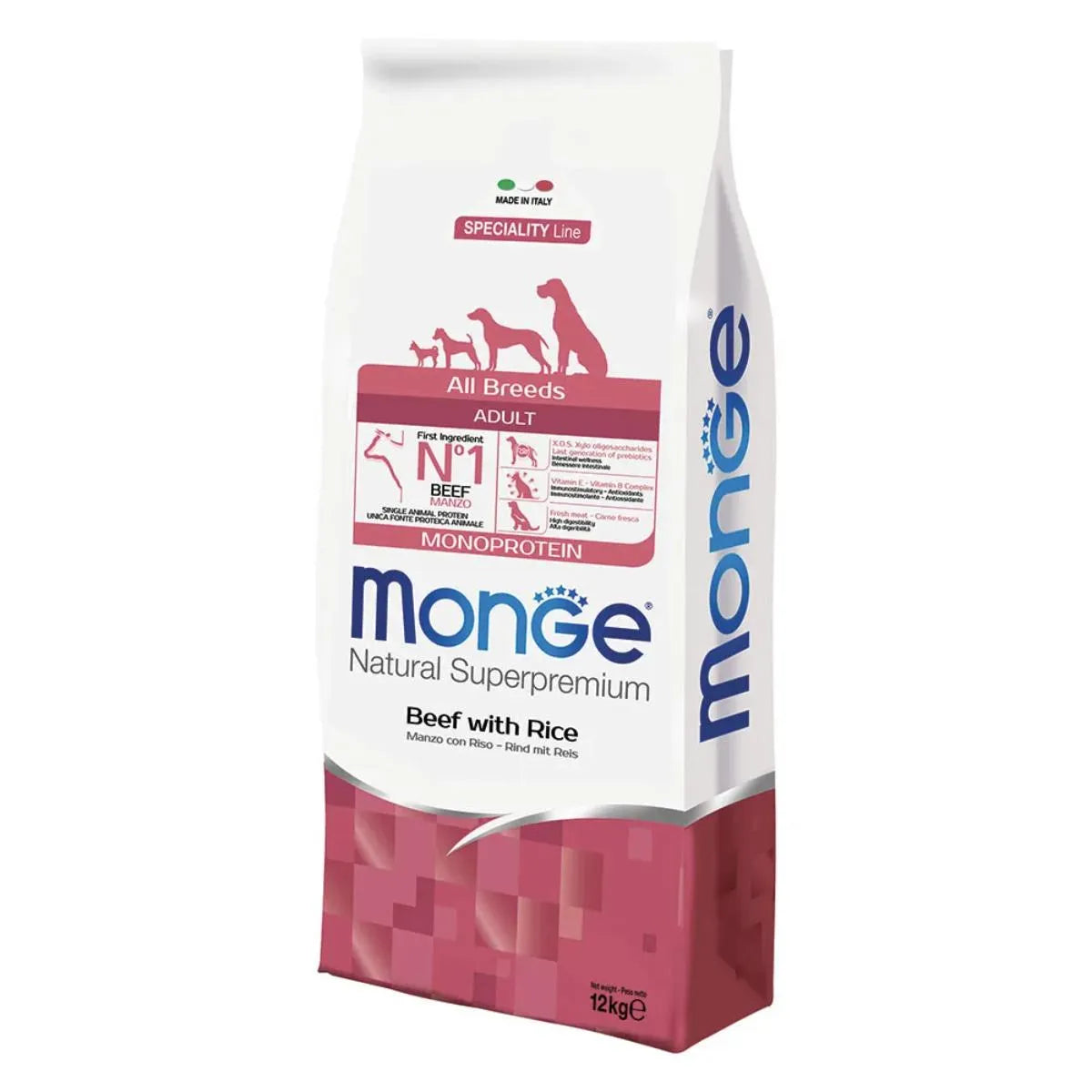 Monge Dog Manzo & Riso