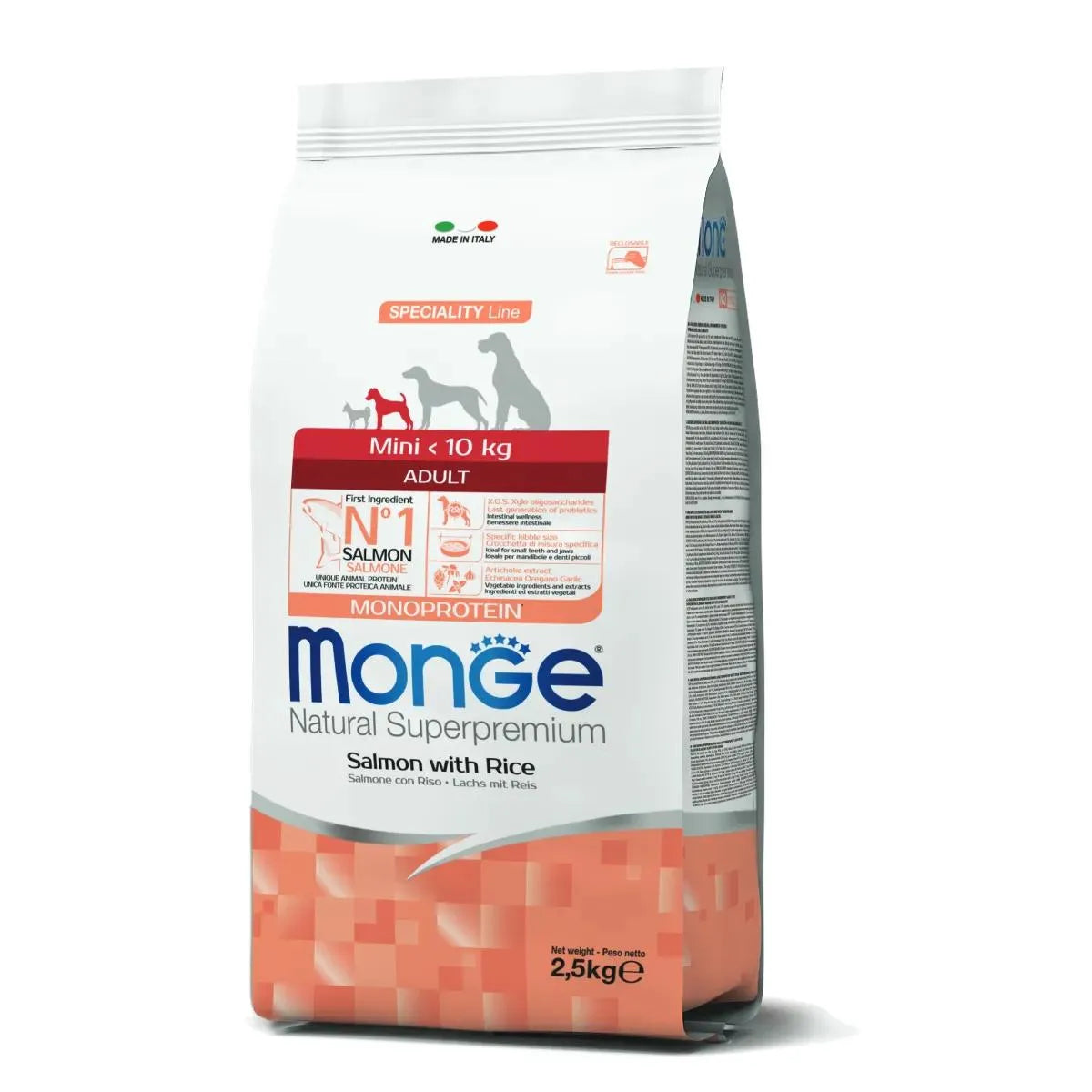 Monge Dog Mini Adult Salmone & Riso
