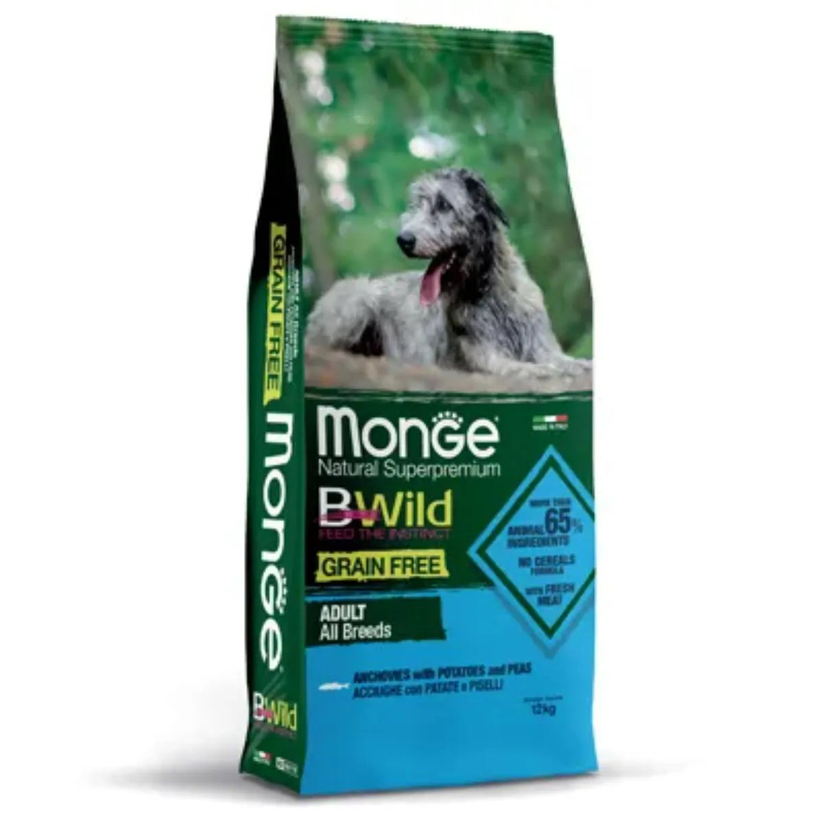 Bwild Dog Adult Acciughe Patate/Piselli