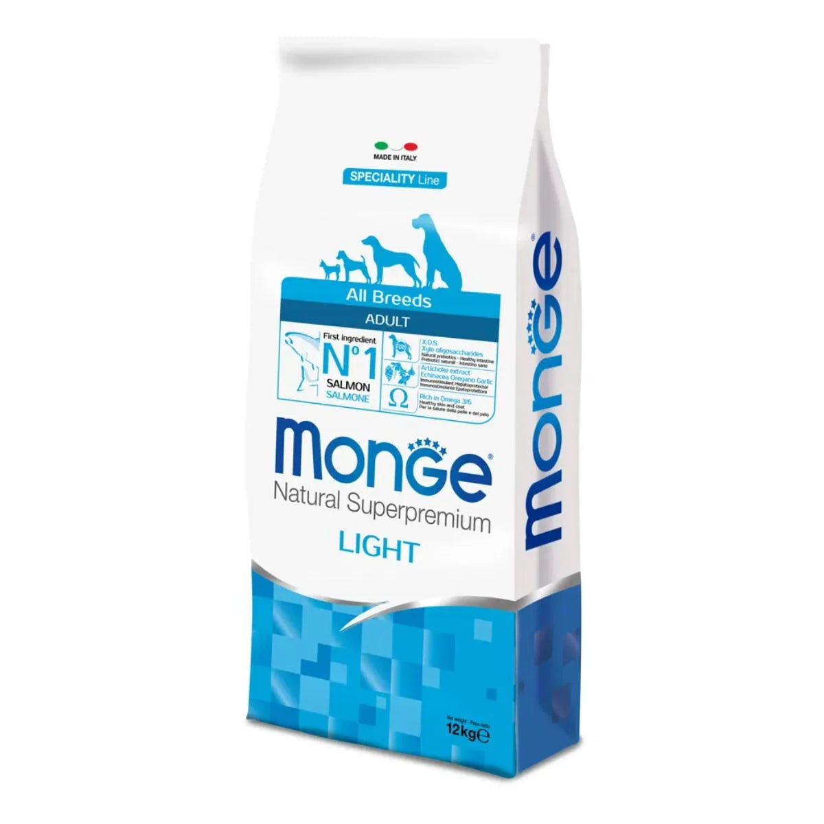 Monge Dog Adult Light Salmone & Riso