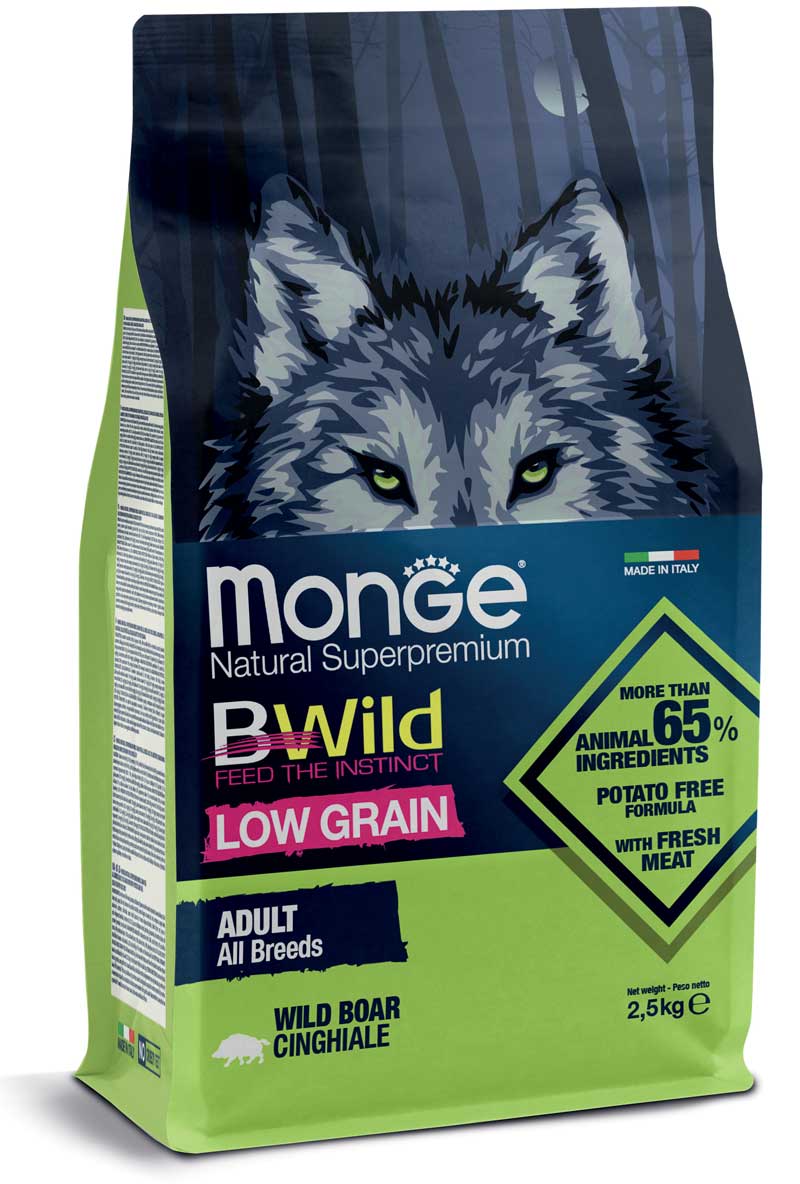 Monge Dog Low Grain All Breeds Adult 2,5 Kg